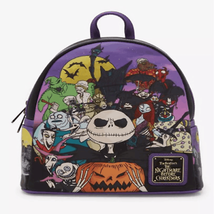 Loungefly Disney The Nightmare Before Christmas Characters Group Portrai... - £63.94 GBP