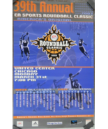 Vintage Lebron James 2003 EA Sports Roundball Classic Promo Poster 14x22... - £38.80 GBP