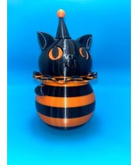 3D Printed Mini Halloween Cat Candy Bowl: Spooky Decor - $24.91 CAD