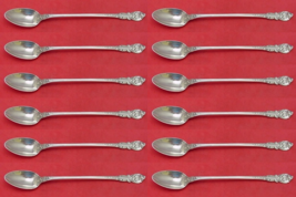 Sir Christopher by Wallace Sterling Silver Iced Tea Spoon Set 12 pieces 7 1/2" - €1.114,89 EUR