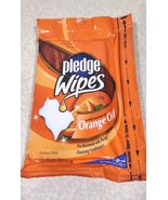 Pledge Wipes  With Natural Orange Oil  18 Pcs Furniture Polish Wipes Cle... - $17.77