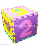 10pcs Infant Kid&#39;s Learning Number Puzzle Safety Foam 123 Mat Floor Play... - $452.19 MXN