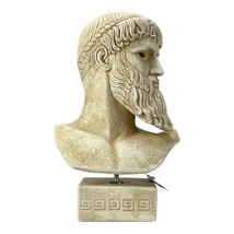 Neptune Poseidon of Artemision God from the Sea Bust Head Cast Stone Statue - £40.28 GBP