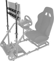 Driving Game Sim Racing Monitor Screen TV Frame Add Pedals Xbox PS PC Console F1 - £91.46 GBP