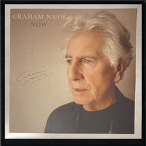 Graham Nash signed 2023 NOW 11x11 Art Card/Album Cover/LP/Vinyl Record w/Custom  - £125.82 GBP