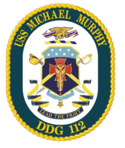 12&quot; Uss Michael Murphy Ddg 112 Navy Armed Forces Sticker Decal Usa Made - £23.56 GBP