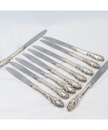 Towle Antique Flutes Dinner Knives Silverplate 10.25&quot; Lot of 10 - £76.72 GBP