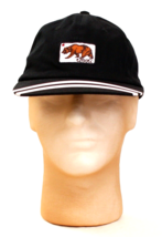 Ezekiel Black California Bear Snapback Flat Brim Cap Hat Men&#39;s One Size - £27.68 GBP