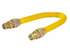Gas Connector 3/8&#39;&#39; FIP x 1/2&#39;&#39;MIP x 24&#39;&#39; Eastman 20YE50V024B - $461.15 MXN