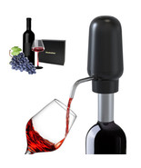 Electric Wine Aerator and Wine Dispenser USB-C Rechargeable - Black, Enh... - £83.90 GBP