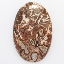 76.40 Cts Natural Rosetta Lace Jasper Cabochon Loose Gemstones (56 mm X 37mm) - $6.79