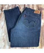Levi&#39;s 505 Straight Leg Womens Size 30 Blue Mid Rise Jeans Denim Pants 3... - £18.68 GBP