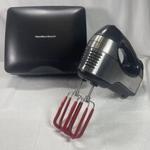 Hamilton Beach Stainless Steel Style M40 Hand Mixer Model 62648 w/ Stora... - $164.55 MXN