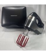 Hamilton Beach Stainless Steel Style M40 Hand Mixer Model 62648 w/ Stora... - $8.86