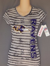 Baltimore Ravens T-Shirt Girls Pajamas Short Sleeve Shirt Sleep Wear Size XS  - $9.84