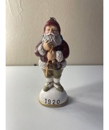 The Memories Of Santa Collection Ornament SANTA Hiker 1920 Bisque Hand P... - £8.16 GBP