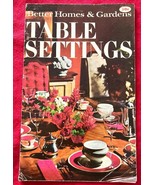 1968 Better Homes &amp; Gardens Booklet Table Settings 8.5 x 5.5&quot; USA - $224.48 MXN