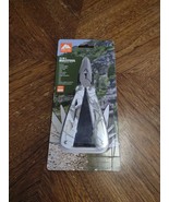 NEW Ozark Trail 12-In-1 Multi-Tool Knife Saw &amp; Sheath MOSSY OAK WINTER Camo - £7.41 GBP