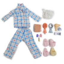 2004 MGA 4 Ever Best Friends Sana Brianee Doll Pajama Party Outfit PJs 9.5" - $23.74