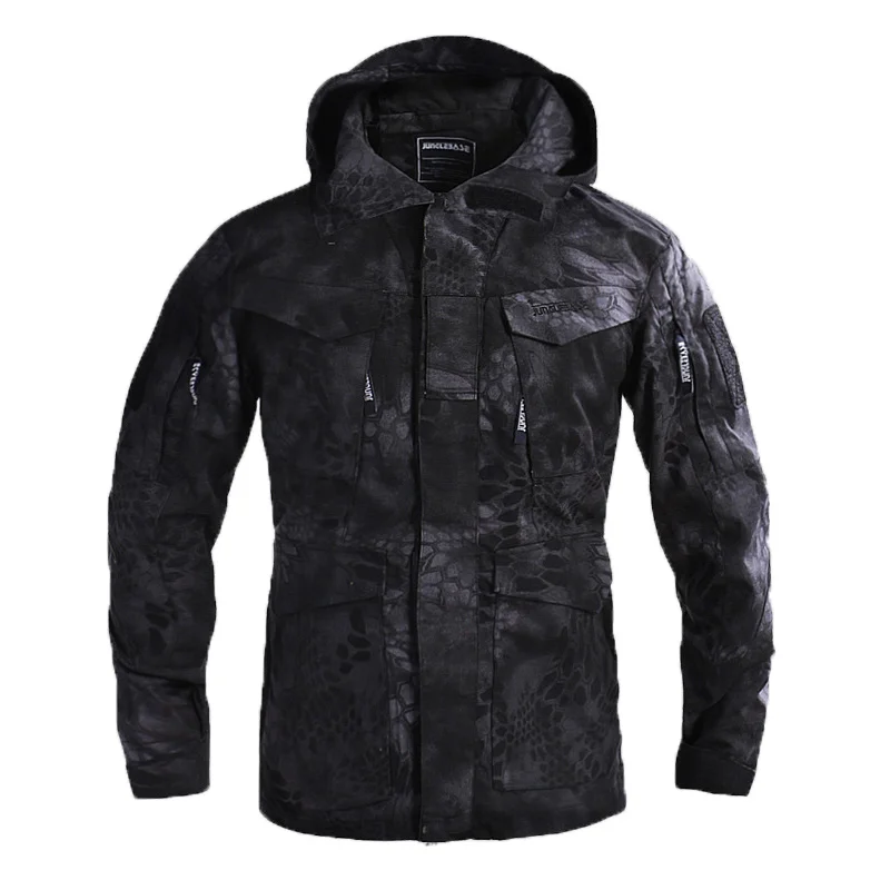 M65  Male ing Outdoor  Trench Coat Men Windbreaker Hoodie Field Jacket Outwear C - £271.17 GBP