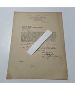 Beaumont Texas Letter 1929 T. V. Smelker &amp; Company 1929 political  - $34.47 CAD