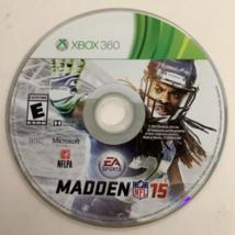 Madden NFL 15 Microsoft Xbox 360 Video Game DISC ONLY football EA Sports XB360 - £5.20 GBP