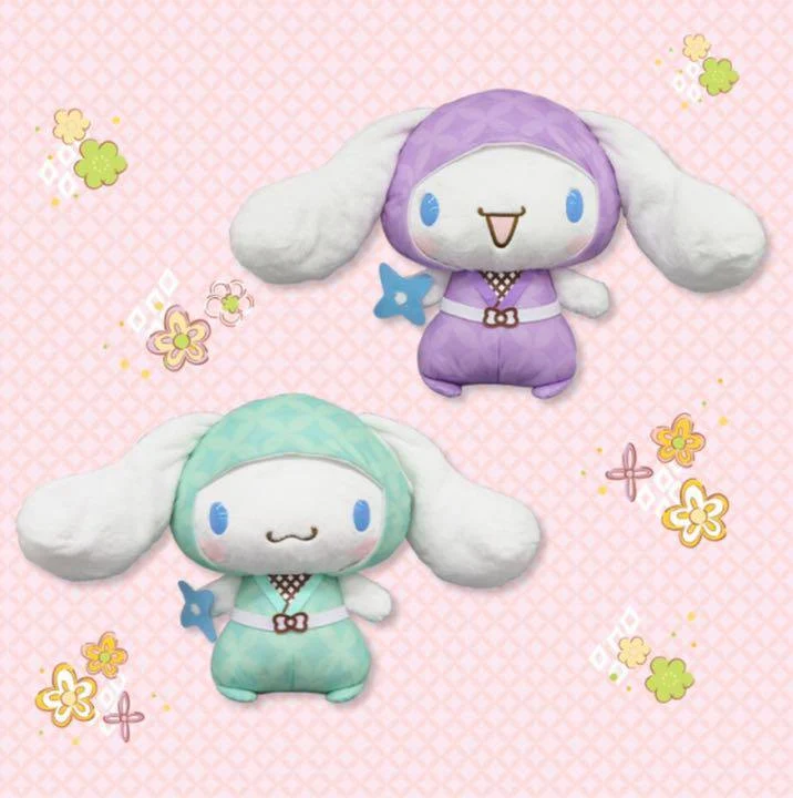 Japan Cinnamoroll BIG Plush Dolls OH! NINJA (2pc set) - 30cm Birthday Gift - €67,49 EUR