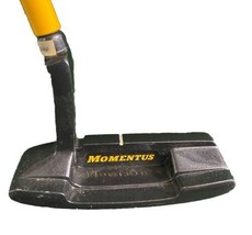 Momentus Golf Weighted Putter Swing Training Club 34&quot; Steel RH Nice Factory Grip - £34.25 GBP