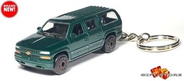 Rare Keychain Green Chevy Suburban Chevrolet Custom Ltd Edition Great Gift - £31.08 GBP