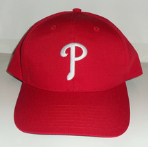 NWT MLB Philadelphia Phillies RED NOVELTY BASEBALL HAT  - ADJUSTABLE - £20.07 GBP