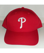 NWT MLB Philadelphia Phillies RED NOVELTY BASEBALL HAT  - ADJUSTABLE - £20.19 GBP