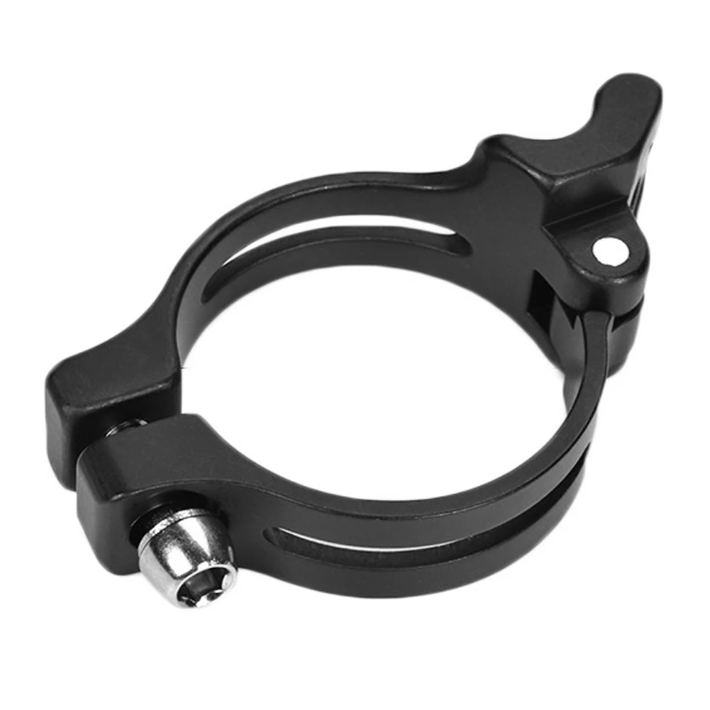 Switch Straight Lock Clamp Post Bike Front Derailleur Clip Ring Adapter ... - $121.84