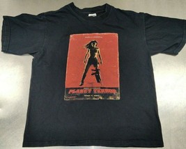 PLANET TERROR Medium T-Shirt Black Grindhouse Horror Robert Rodriguez Ra... - £70.81 GBP