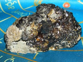 Genuine ANDRADITE Specimen Stone - Genuine Rough Garnet Crystal Cluster - £13.29 GBP