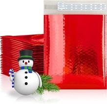 Amiff Bubble mailers 5x9 Padded envelopes. Pack of 300 Hot Red cushion... - £104.06 GBP