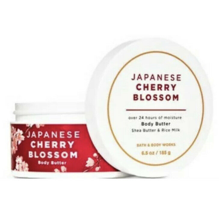 Bath & Body Works Japanese Cherry Blossom Body Butter ~ 6.5 oz ~ Ships Free!!! - $14.95