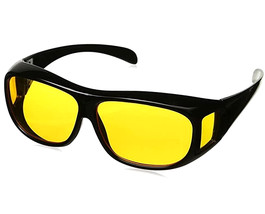 HD Night Vision Wrap Around Glasses - £7.39 GBP