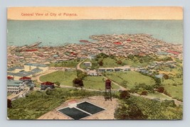 Panama City Birds Eye View Panama UNP Unused DB Postcard L2 - $2.67