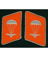 DDR, NVA, PARA, OFFICERS COLLAR INSIGNIA, EAST GERMANY, PARACHUTIST - $61.74 CAD