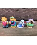 HALLMARK Merry Miniatures Figure Grouping Lot 4 Cats Dog in Shoe Easter ... - £10.27 GBP