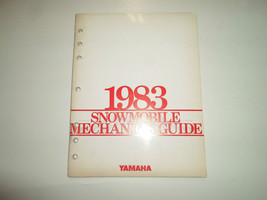 1983 Yamaha Snowmobile Mechanics Guide Manual Factory Oem Book 83 Dealership X - $79.98