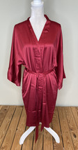 sioro NWT women’s silky knee length robe size XL Red New Q10 - $15.20
