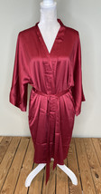 sioro NWT women’s silky knee length robe size XL Red New Q10 - £11.95 GBP