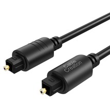 CableCreation Optical Audio Cable, 3 Feet Fiber Optic Cable [S/PDIF] with Gold P - £12.63 GBP