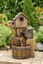 Jeco FCL054 Bird House Outdoor Water Fountain Without Light - $184.38