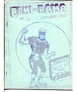 Comi-rama #2 RARE COMIC FANZINE! 1963-Johnny Quick-Super Chief FN - £419.52 GBP