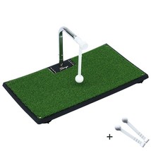 TTYGJ Golf Practic Swing Hitting Mat Exerciser Trainer 360 Degree Rotation Outdo - £380.35 GBP