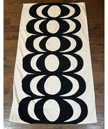 MARIMEKKO for Target Beach Towel Kaivo Pattern Black White 40&quot; x 72&quot; New... - $54.29 CAD