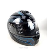 LEM Aprilo Modular Motorcycle Helmet Medium Blue/Black Dual Visor New  - $139.58