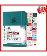 Bi-Weekly Budget Planner &amp; Expense Tracking Notebook - A5 Dark Teal Edition - $752.39 MXN